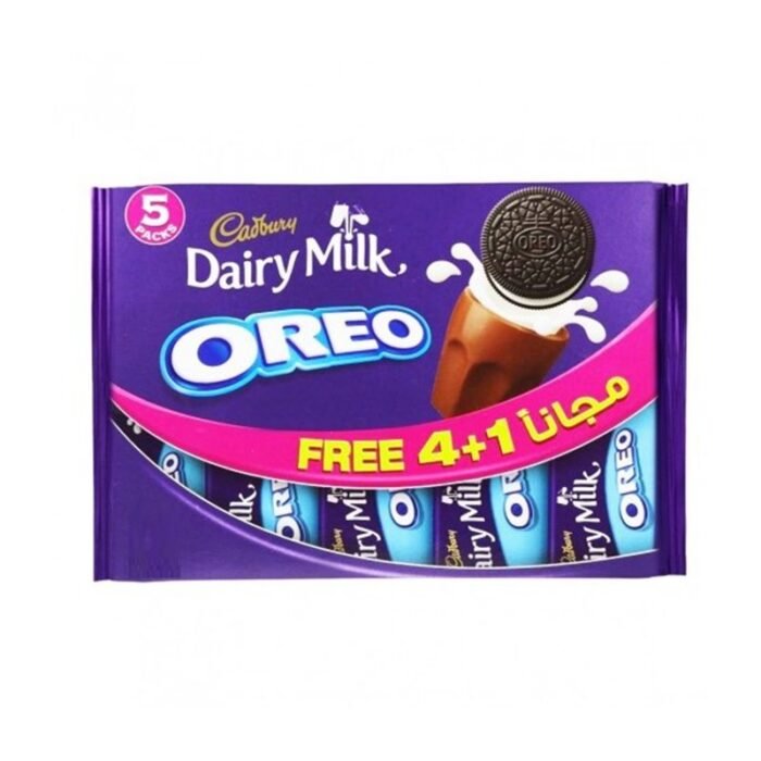 Cadbury Dairy Milk Oreo Chocolate - 35g x 5 Pieces - Image 1