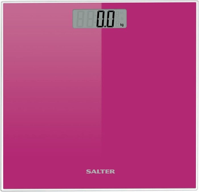 Salter Digital Personal Scale - 180K - Fuchsia- 9037 - Image 1
