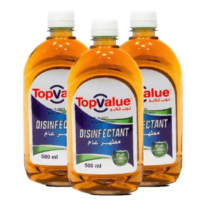 Top Value Disinfectant - 500ml x 3 Pieces - Image 1