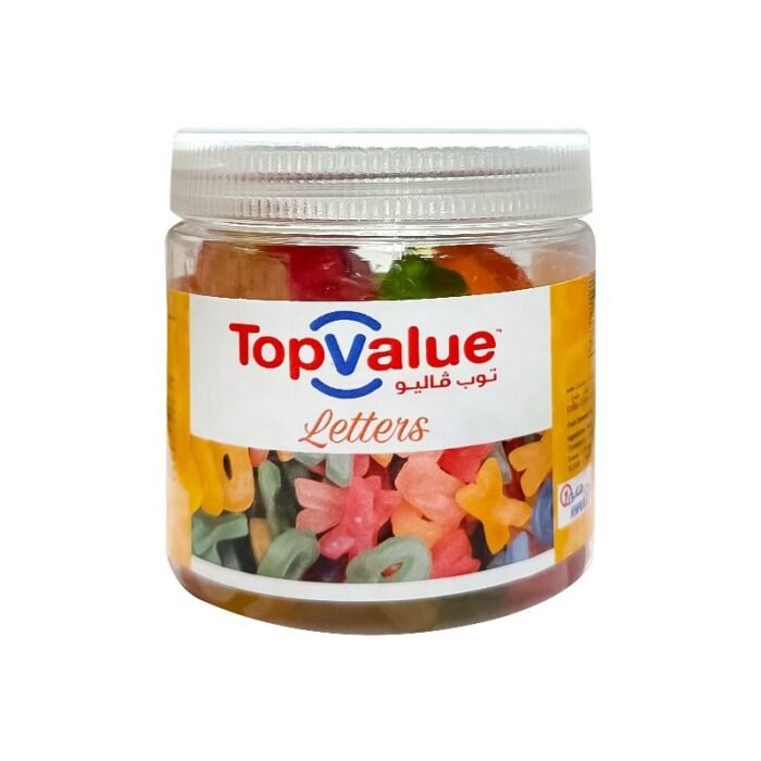 Top Value Jelly Letters - 150g - Image 1