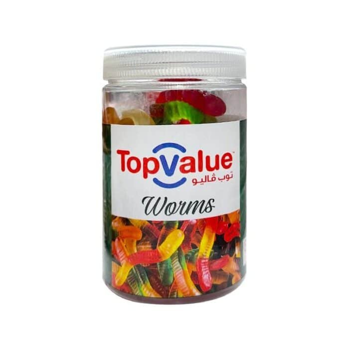 Top Value Jelly Worms - 250g - Image 1