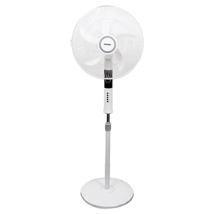 Arion Duke Stand Fan - 18 Inch - 4 Speeds - Timer - White - FS-1840E - Image 1