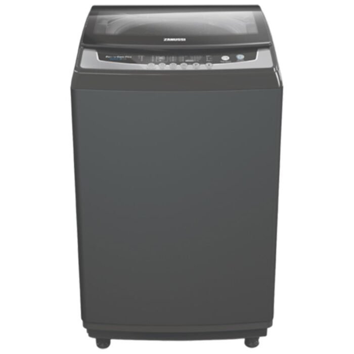 Zanussi Automatic Top Load Washing Machine - 12K - Trio Jet System - Dark Gray- ZWT12710D - Image 1