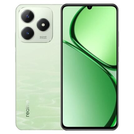 موبايل Realme C53 - ذاكرة وصول عشوائي سعة 6 جيجابايت - سعة تخزين 128 جيجابايت - شريحتي اتصال - أخضر لامع