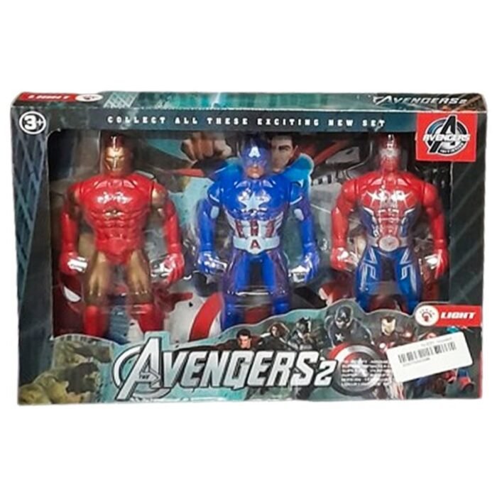 Avengers 2 Toy Set - 3 Characters - Image 1
