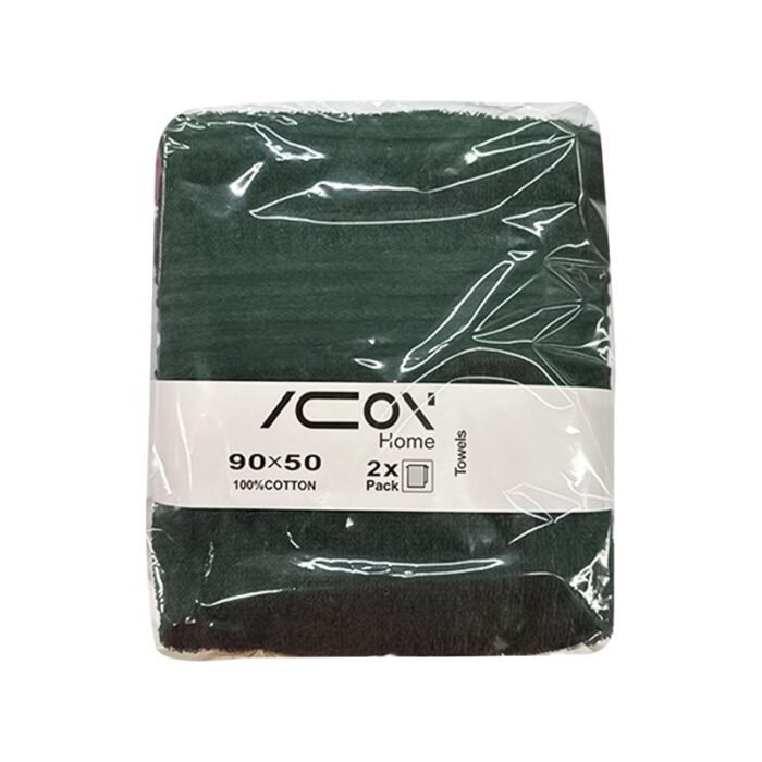 Icon Bath Towel - 90 x 50cm - Multicolor - 2 Pieces - Image 1