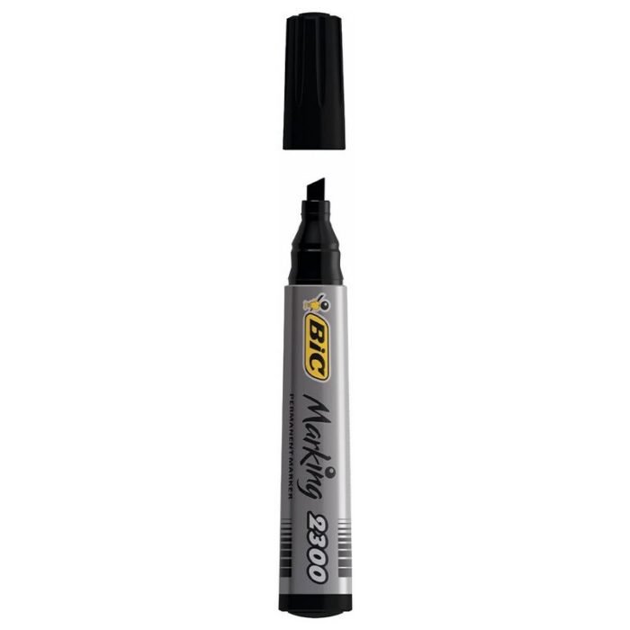 Bic 2300 Permanent Marker - Black - Image 1