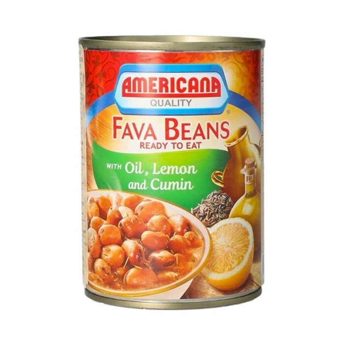 Americana Oil, Lemon & Cumin Fava Beans - 400g - Image 1