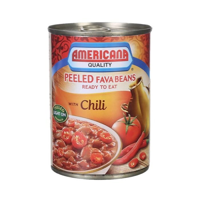 Americana Chili Peeled Fava Beans - 400g - Image 1