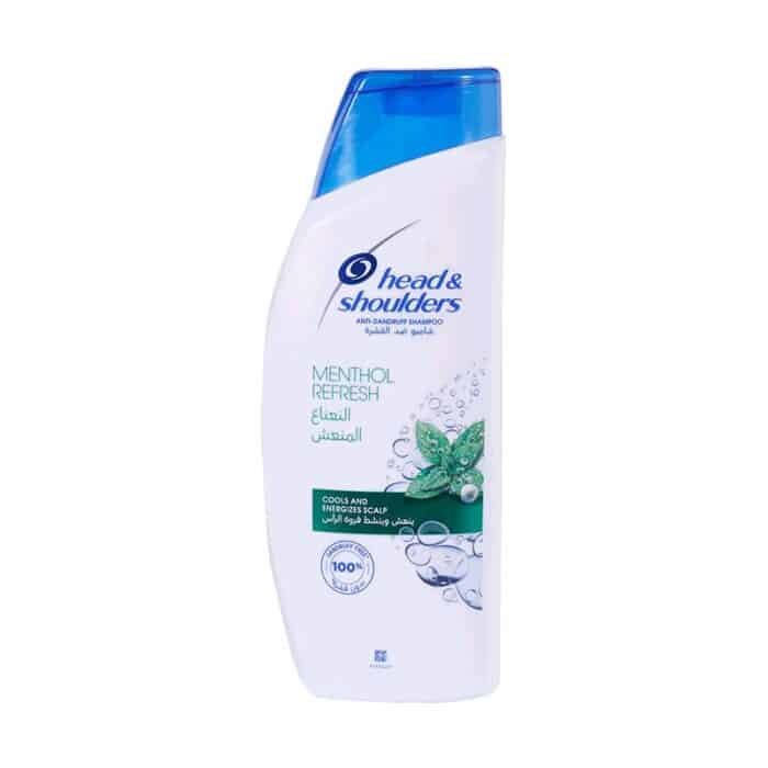 Head & Shoulders Menthol Refresh Anti-Dandruff Shampoo - 600ml - Image 1