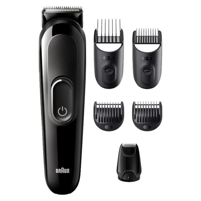 Braun Series 3 All in One Beard & Hair Styling Kit - 6 IN 1 - Black - MGK 3410 - Image 1