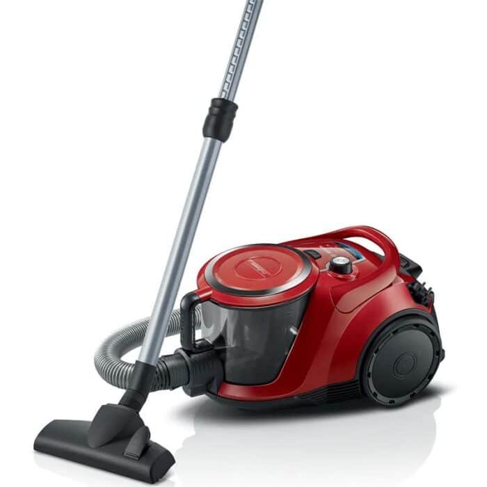 Bosch Series 6 Bagless vacuum cleaner - 2.4L - 2200W - HEPA Hygienic Filter - Red - BGS412234A - Image 1