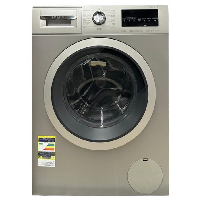 Bosch Series 4 Automatic Front Load Washing Machine - 8k - EcoSilence Drive - Silver Inox - WAN282X1EG - Image 1