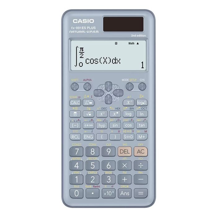 Casio Standard Scientific Calculator - Blue -FX-991ESPLUS-2BUWDT - Image 1