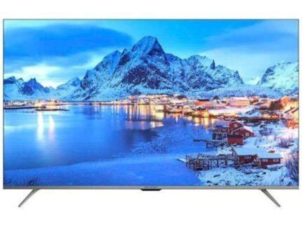 تلفاز شارب LED - 50 بوصة - 50 بوصة - بدون إطار 4K ذكي فائق الوضوح 4K - مع جهاز استقبال مدمج - 4T-C50DL6EX
