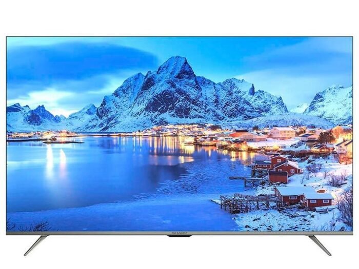 Sharp LED TV - 55 Inch - Smart 4K UHD - Frameless - Built-In Receiver - 4T-C55DL6EX - Image 1