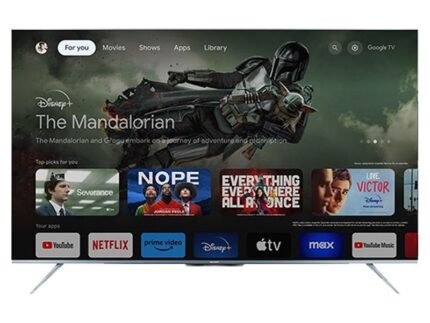 Sharp Frameless LED TV - 50 Inch - 4K Smart Ultra HD - Built-In Receiver - 4T-C50FL6EX