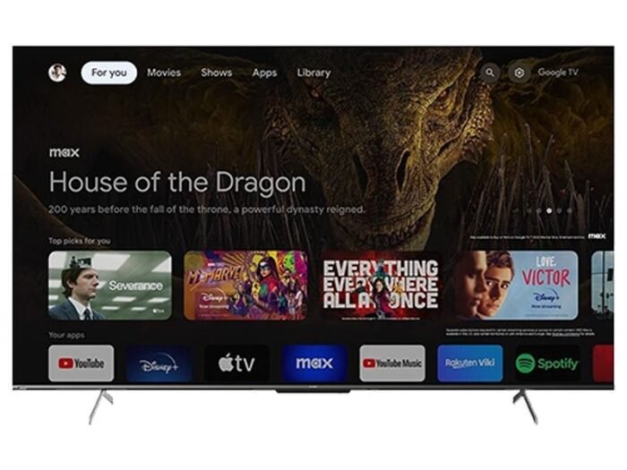 Sharp Ultra HD TV - 75 Inch - Smart Deep Chroma Frameless - Built-in Receiver - 4T-C75FN6EX - Image 1