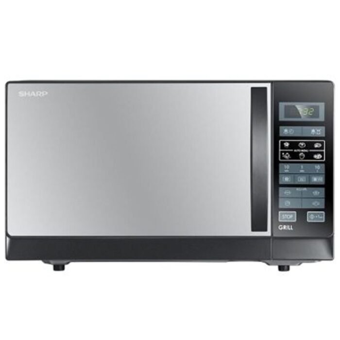 Sharp Microwave - 25L - 900W - With Grill - 6 Menus - Black - R-750MR(K) - Image 1