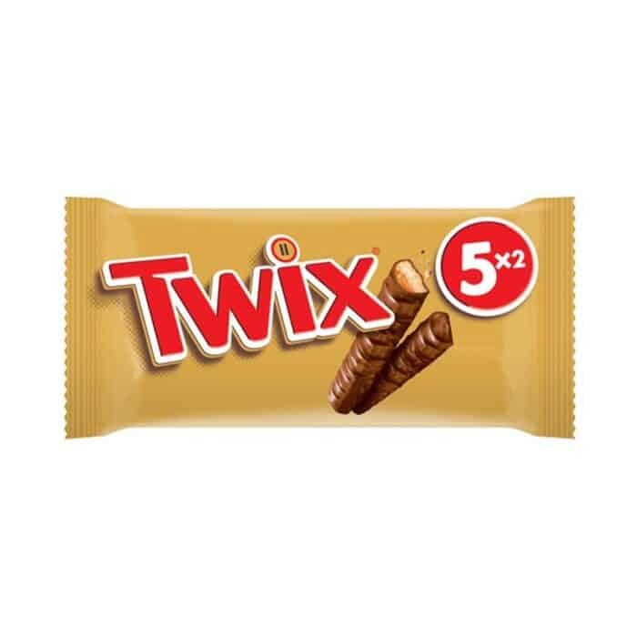 Twix Xtra Biscuit & Caramel Chocolate - 50g x 5 Pieces - Image 1