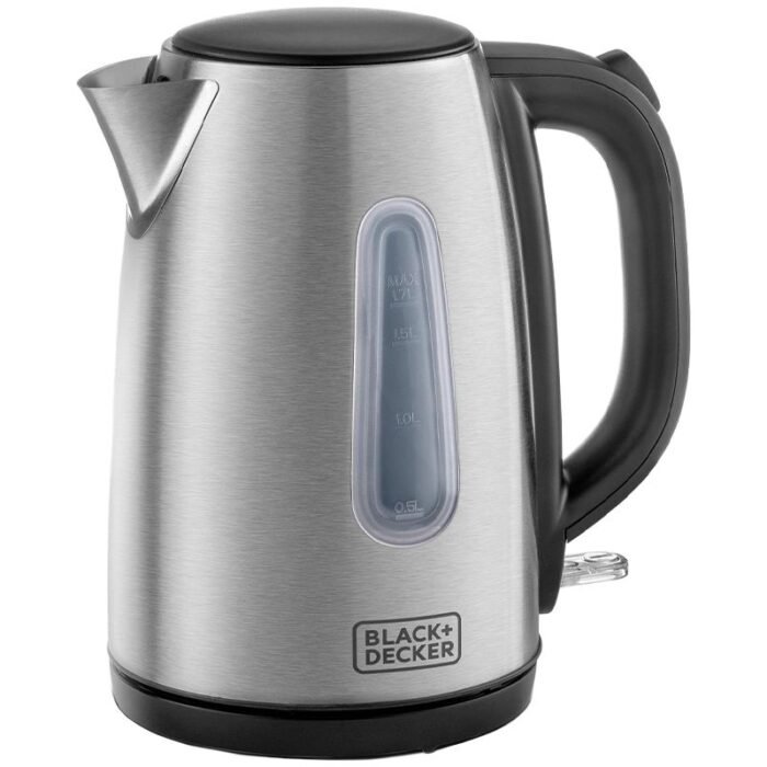 Black & Decker Stainless Steel Kettle - 1.7L - 2200W - JC450 - Image 1