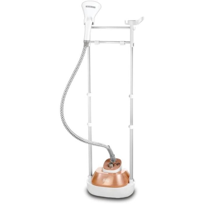 Black & Decker Garment Steamer - 1785W - 2L - 3 Steam Levels - Rose Gold - GSTM2050 - Image 1