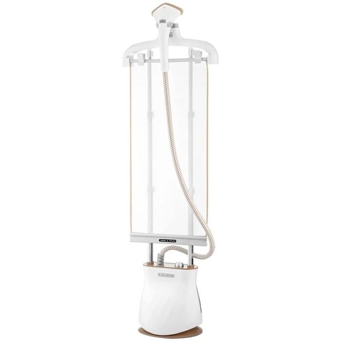 Black & Decker Garment Steamer - 1.5L - 2400W - Water Drain Plug - White - GST2400 - Image 1