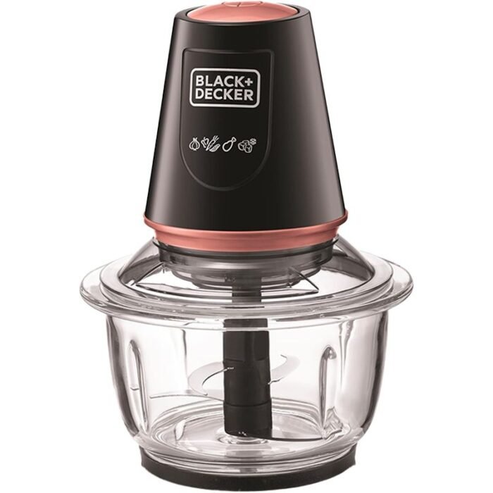 Black & Decker Multifunction Glass Chopper - 400W - Pulse Speed - B&D GC 430 - Image 1