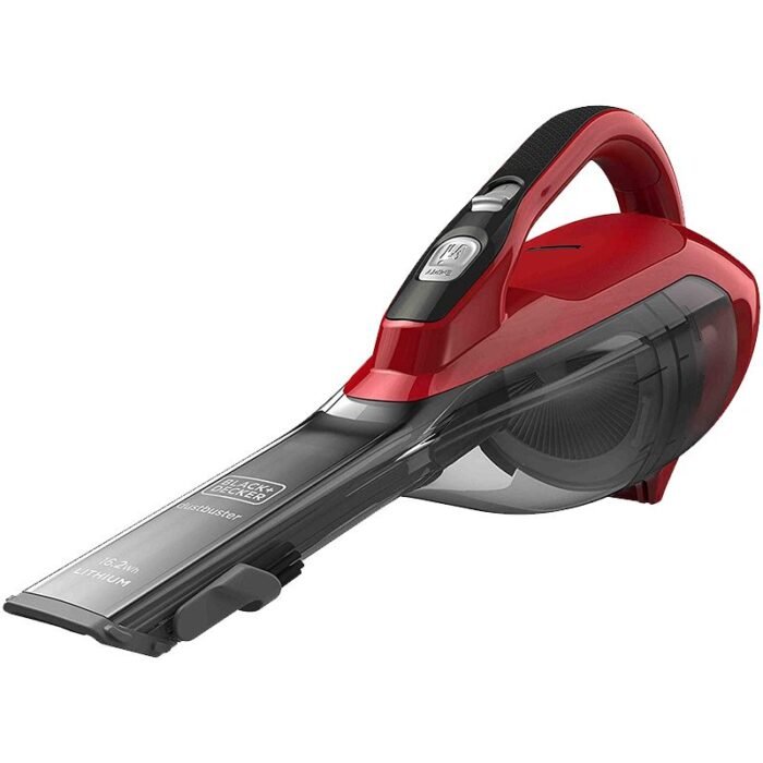 Black & Decker Dustbuster - 16.2WH - Lithium 1.5AH - 10.8V - Red x Black - DIVA315J - Image 1