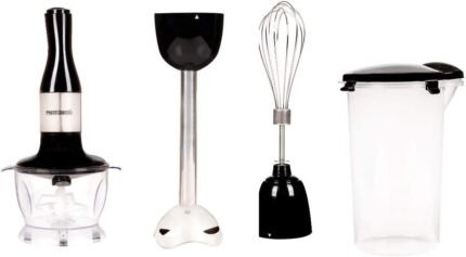 Media Tech 5 in 1 Hand Blender - 700Watt - MT-HB14