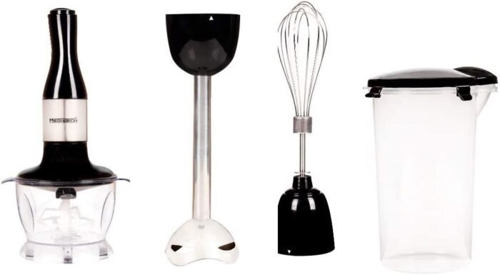Media Tech 5 in 1 Hand Blender - 700Watt - MT-HB14 - Image 1