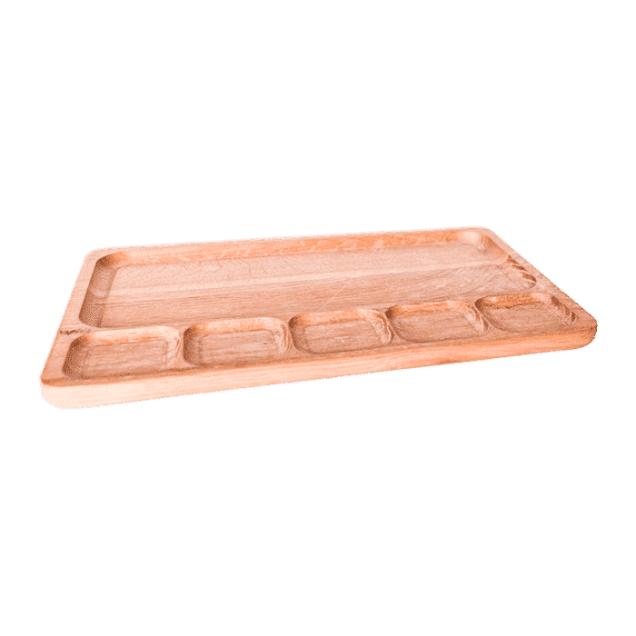 SAS Wooden Divided Tray - Image 1