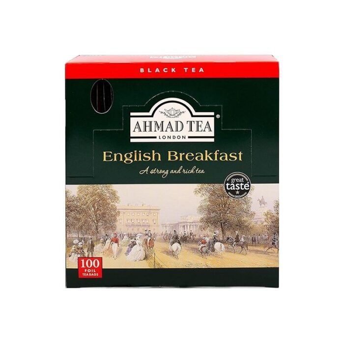 Ahmad Tea English Breakfast Tea - 100 Tea Bags - Image 1