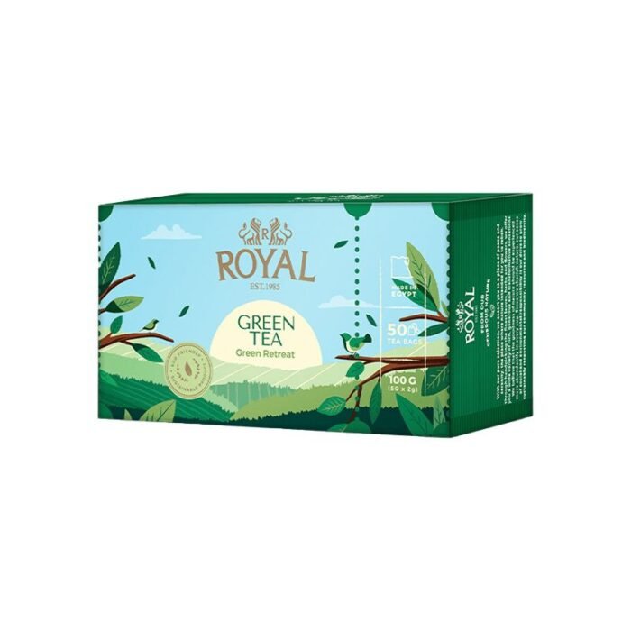 Royal Green Tea - 50 Tea Bags - Image 1