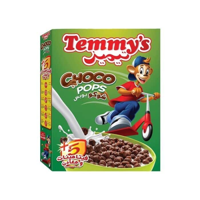 Temmy's Choco Pops Cereal - 500g - Image 1