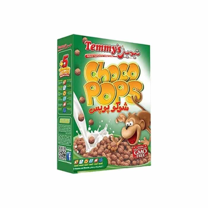 Temmy's Choco Pops Cereal - 375g - Image 1