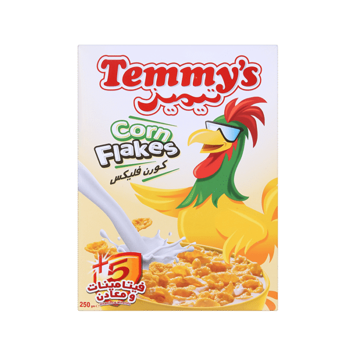 Temmy's Corn Flakes Cereal - 250 g - Image 1