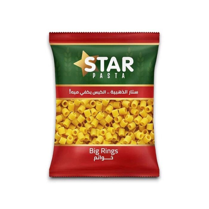 Star Big Rings Pasta - 400g - Image 1