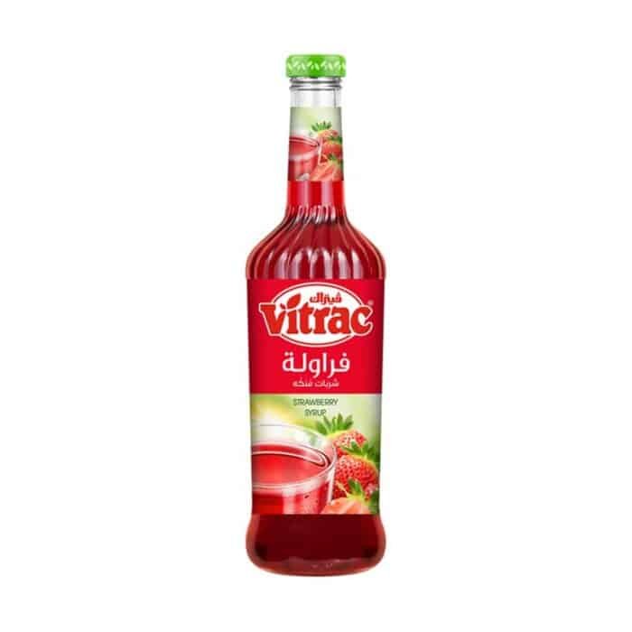 Vitrac Strawberry Syrup - 650ml - Image 1