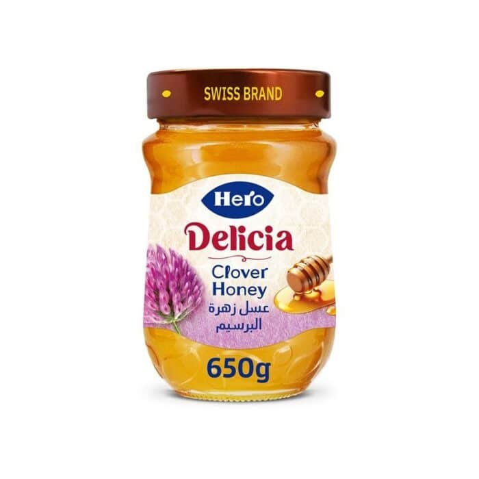 Hero Delicia Clover Honey- 650g - Image 1