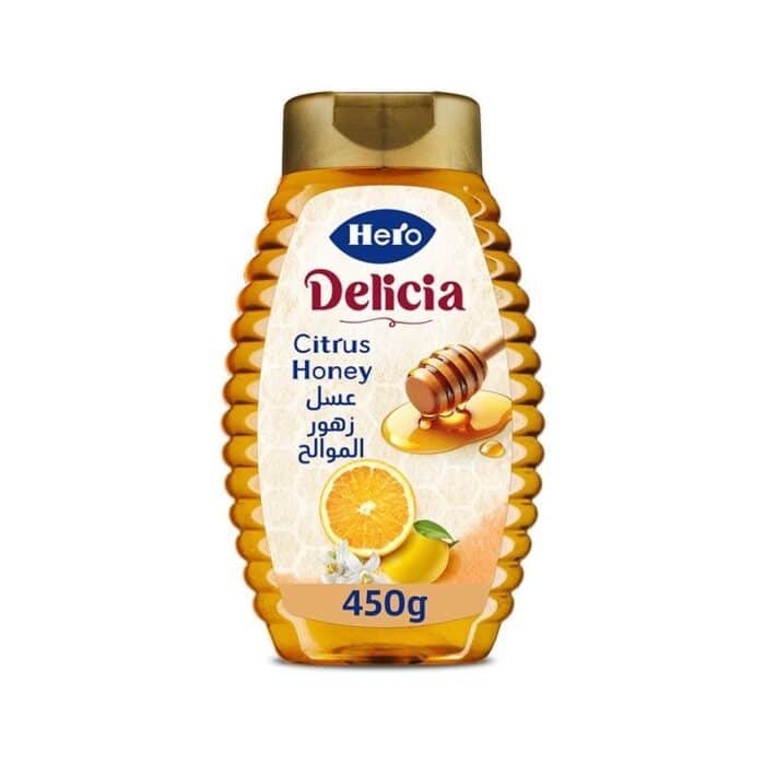 Hero Squeeze Citrus Honey - 450g - Image 1