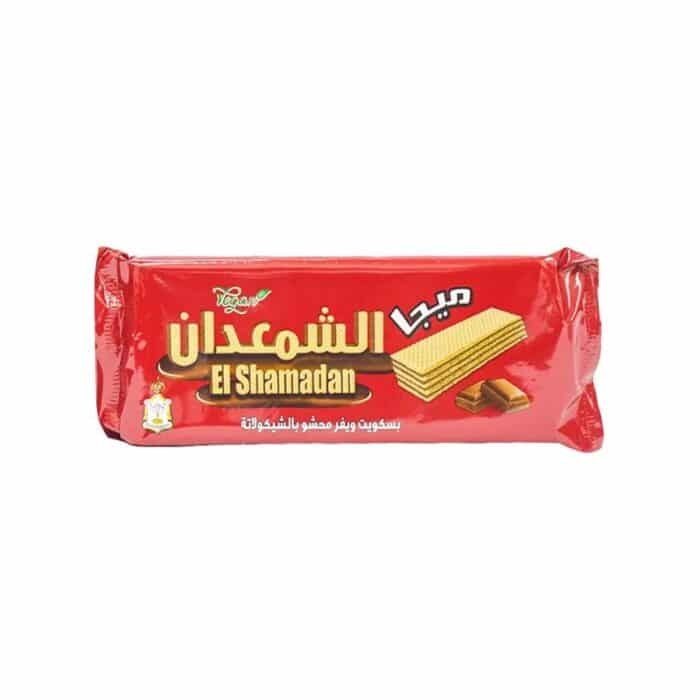 El Shamadan Mega Chocolate Wafer Biscuit - 1 Piece - Image 1