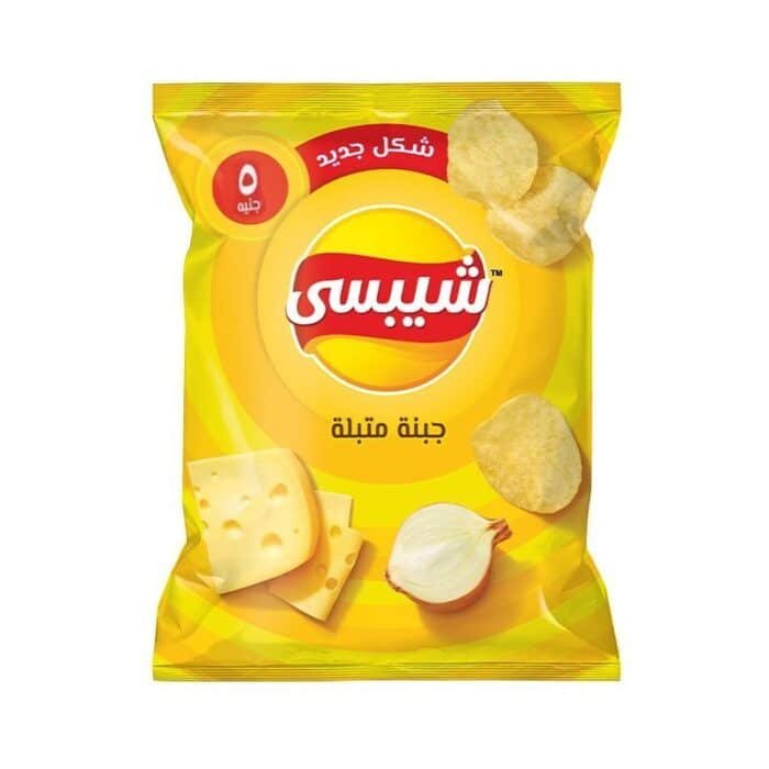 ⁦شيبسي بطاطس شيبسي بالجبنة المتبل 40-44غم⁩ - الصورة ⁦1⁩