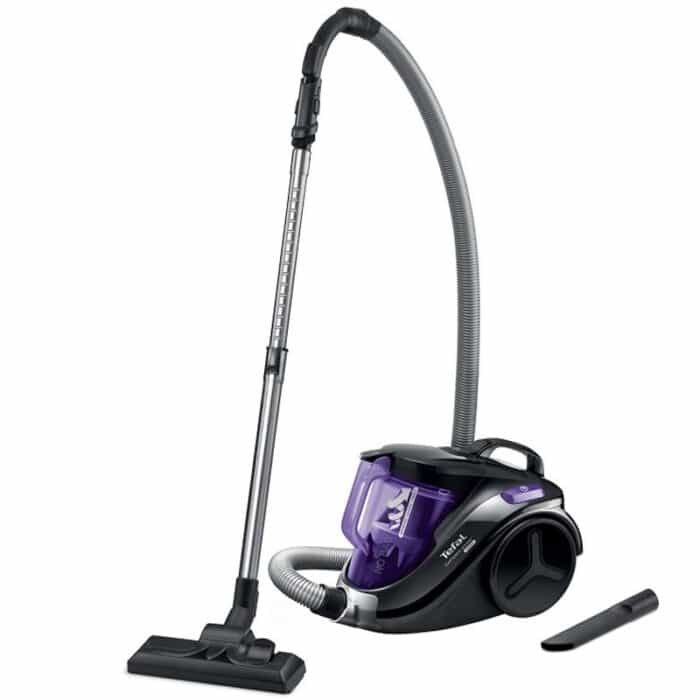 Tefal Compact Power Bagless Vacuum Cleaner - 1.5L - 750W - Purple - TW3719EG - Image 1