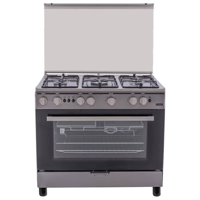 Fresh Cooker - 5 Burners - 90cm - Self Ignition - Stainless - 15383 - Image 1