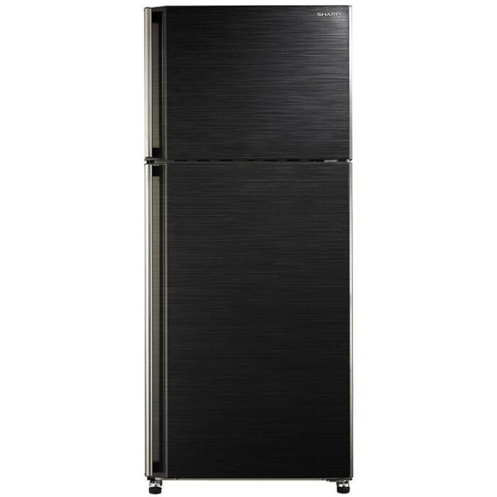 Sharp No Frost Refrigerator - 396L - Top Freezer - Ag+ Nano Deodorizer Filter - Black - SJ-48C(BK) - Image 1