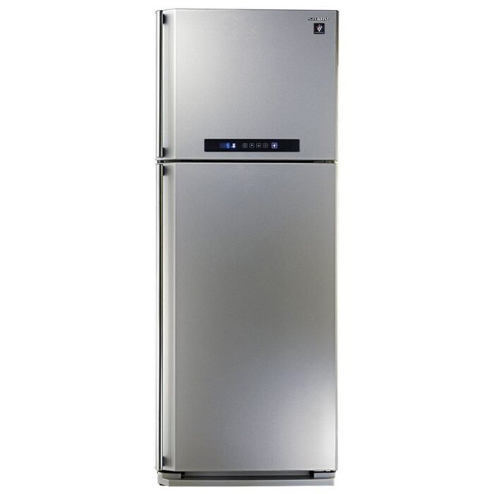 Sharp No Frost Refrigerator - 450L - Top Freezer - Digital Control - Silver - SJ-PC58A(SL) - Image 1
