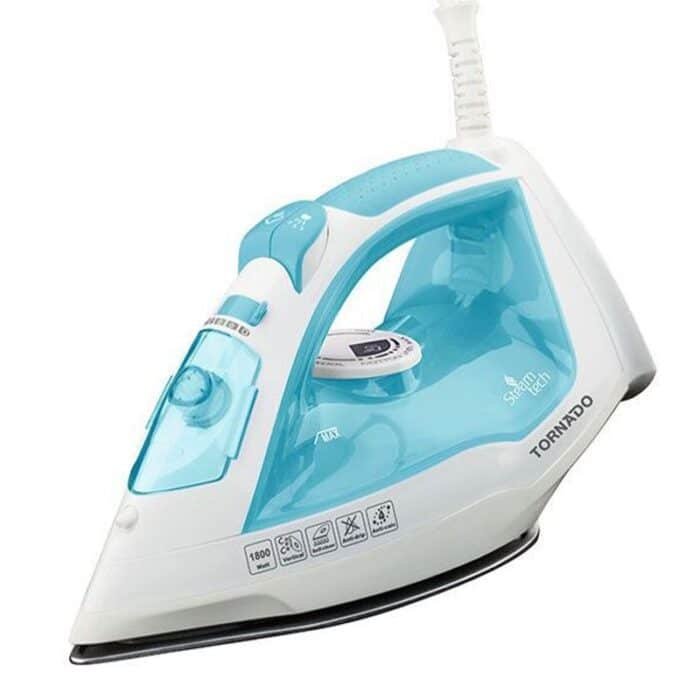 Tornado Steam Iron - 300ml - 1800W - Teflon non-Stick Soleplate - TST-1800 - Image 1