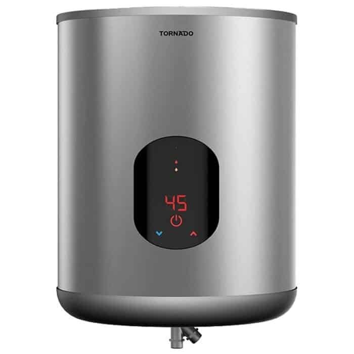 Tornado Electric Water Heater - 45L - Digital Screen - Silver - EWH-S45CSE-S - Image 1