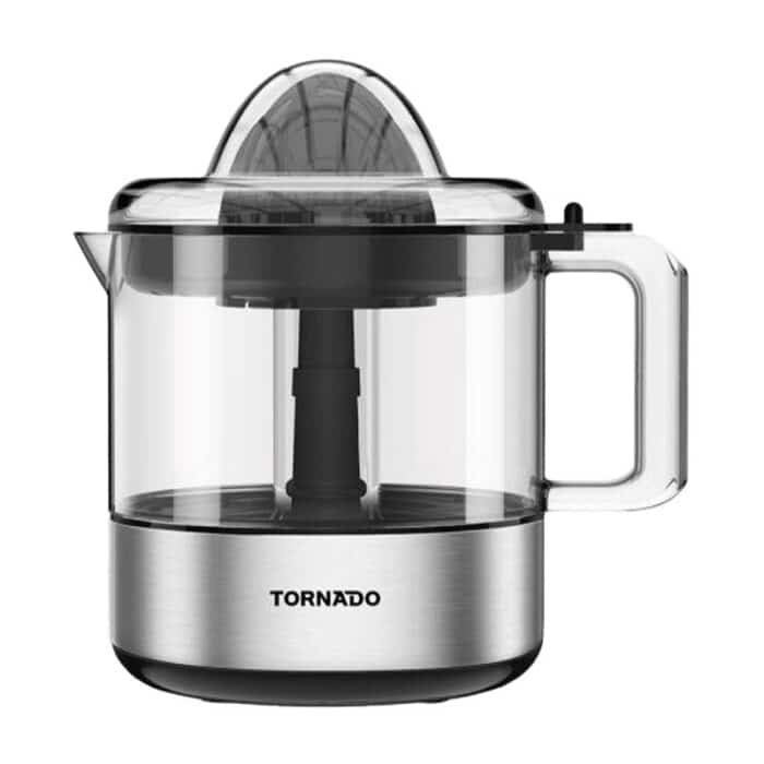 Tornado Citrus Juicer - 0.8 L - 30W - Black x Silver - CJ-30T - Image 1